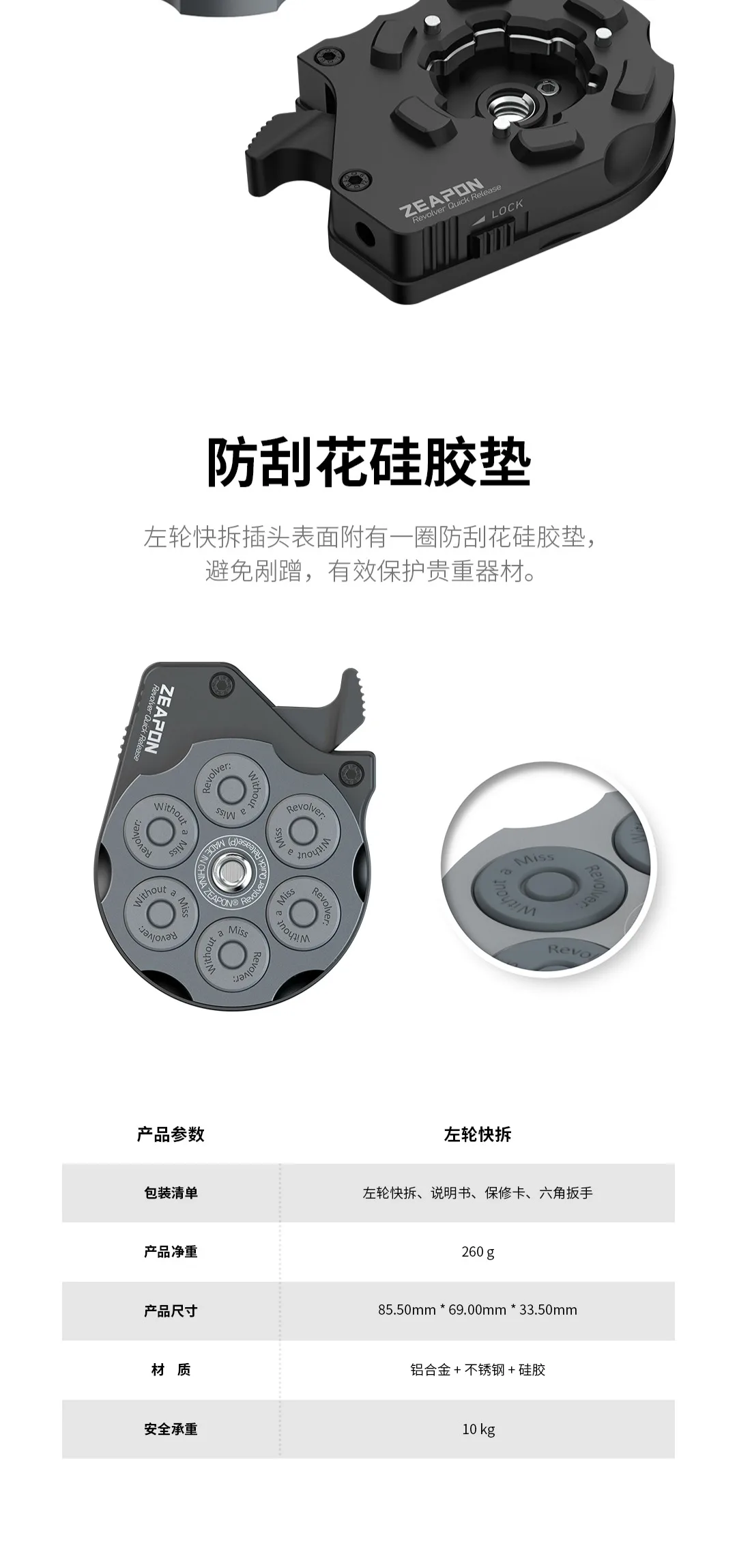 ZEAPON - Revolver Quick Release