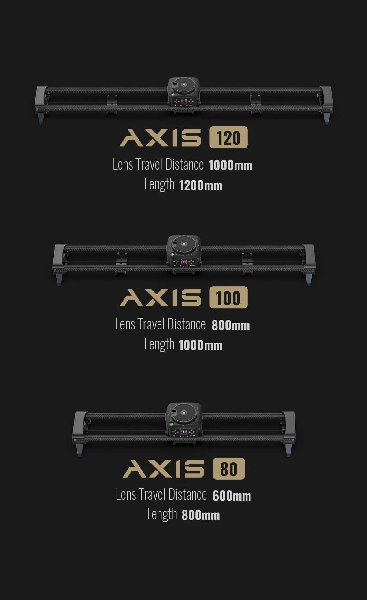 AXIS Multi-axis Motorized Slider - zeapon.com
