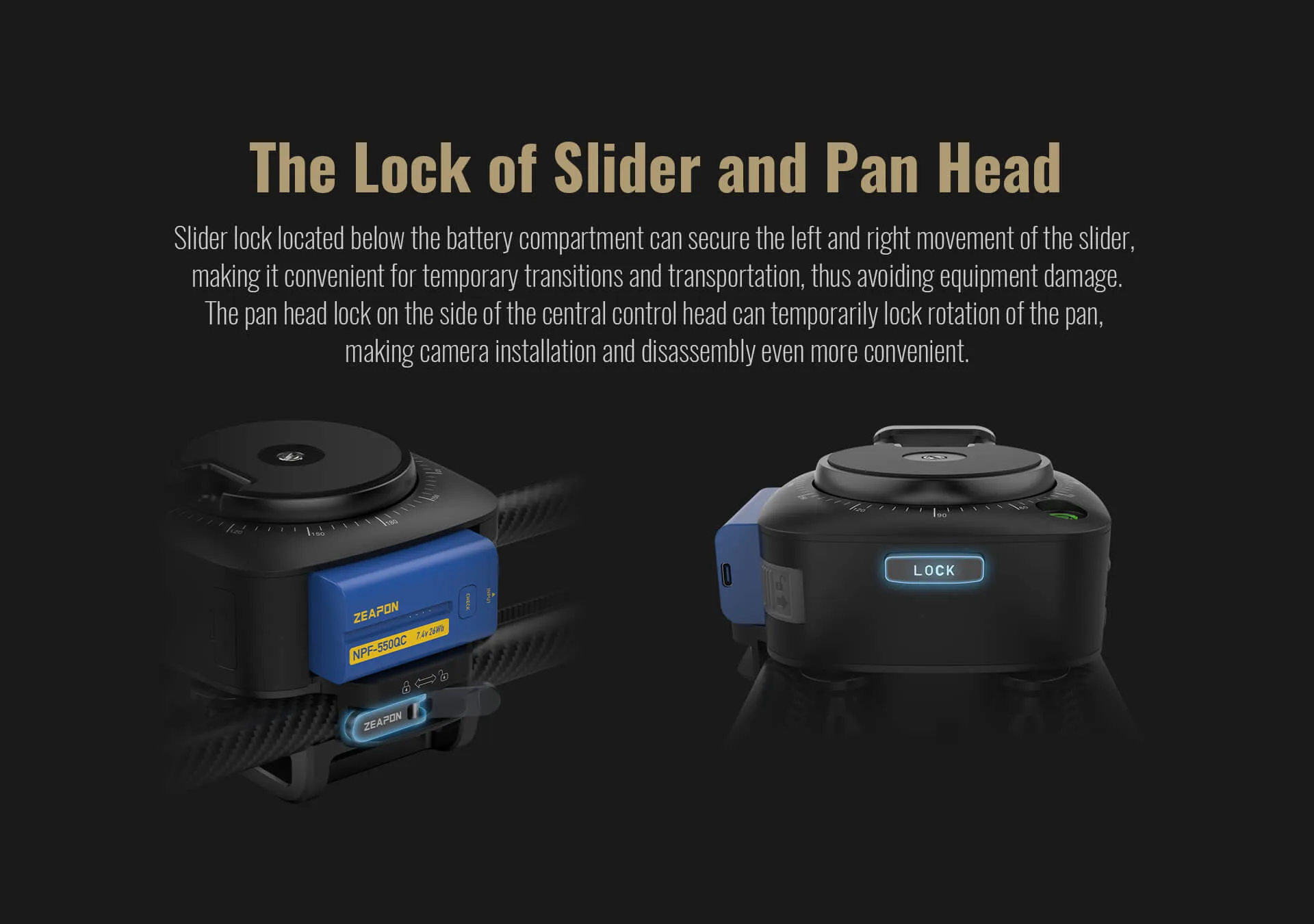 AXIS Multi-axis Motorized Slider - zeapon.com