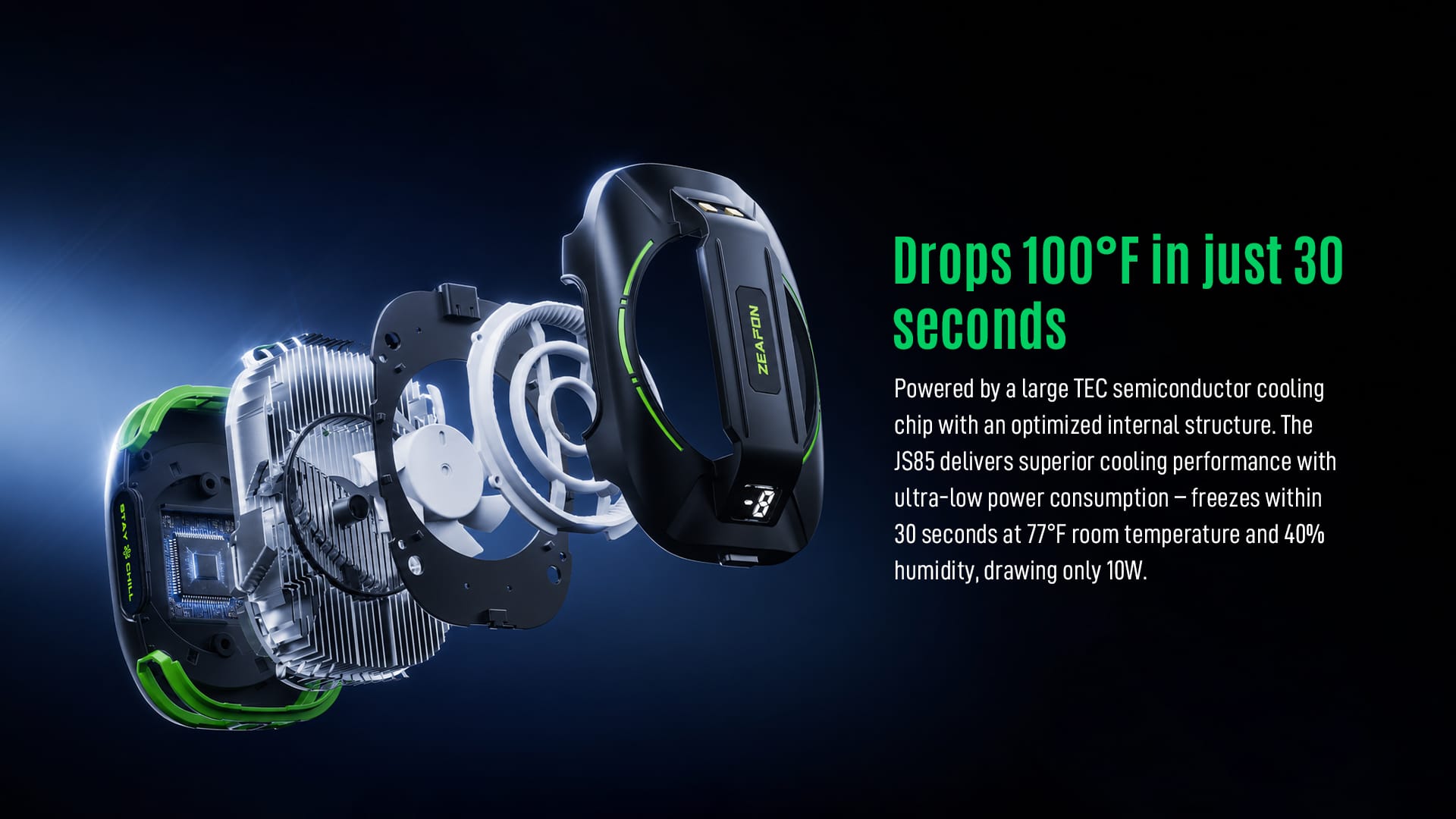 TEC JS85 phone cooler feature 07
