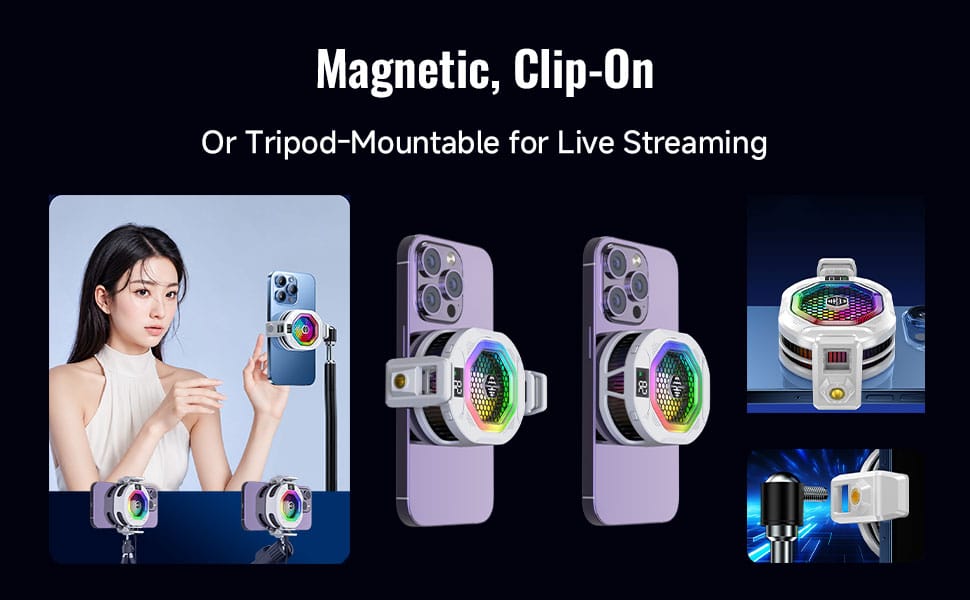 TH12 magnetic phone cooler feature 10