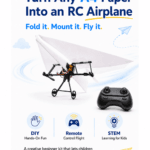 HM939 DIY A4 Paper RC Airplane